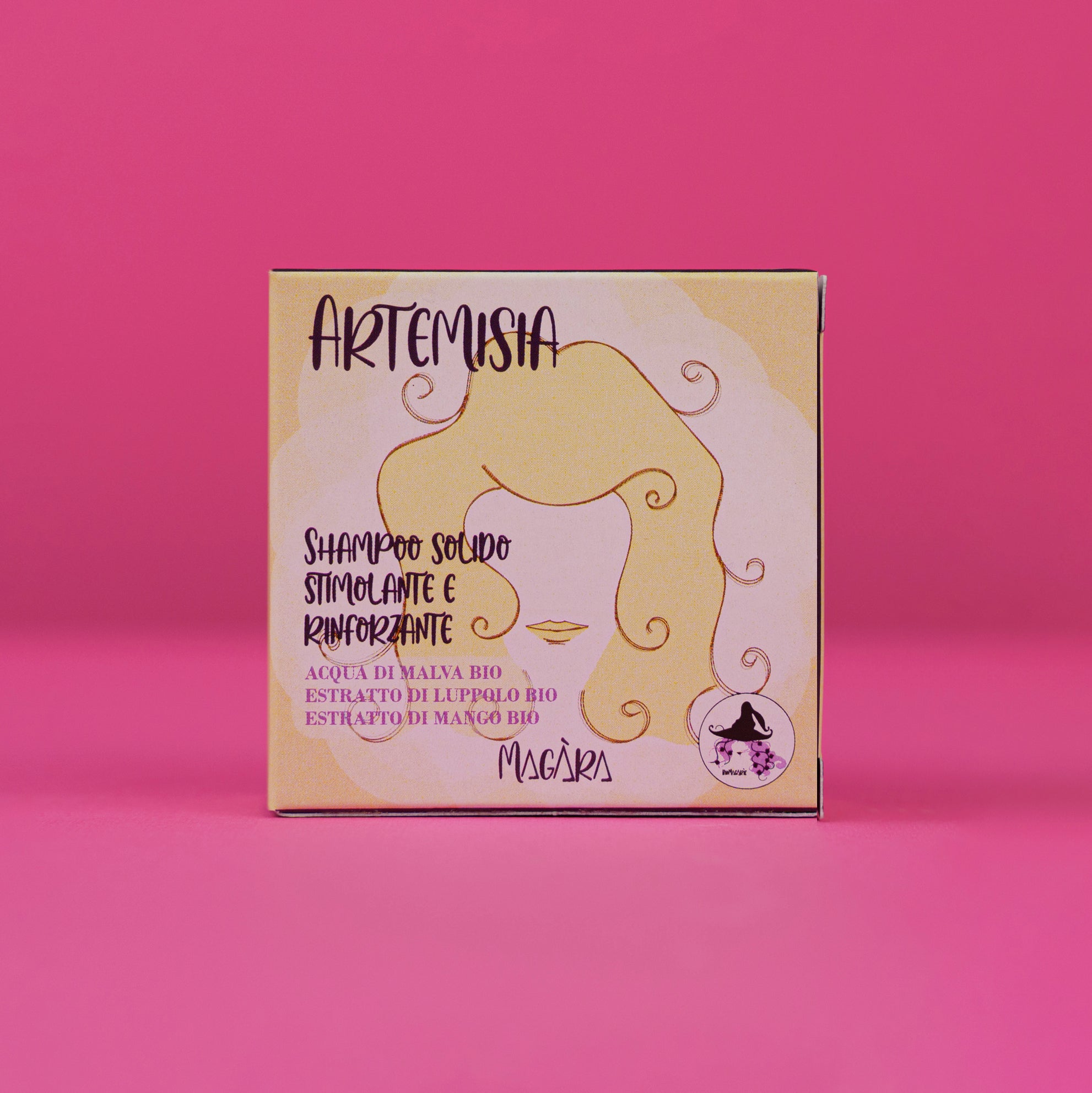 MAGARA - Artemisia, shampoo solido stimolante e rinforzante