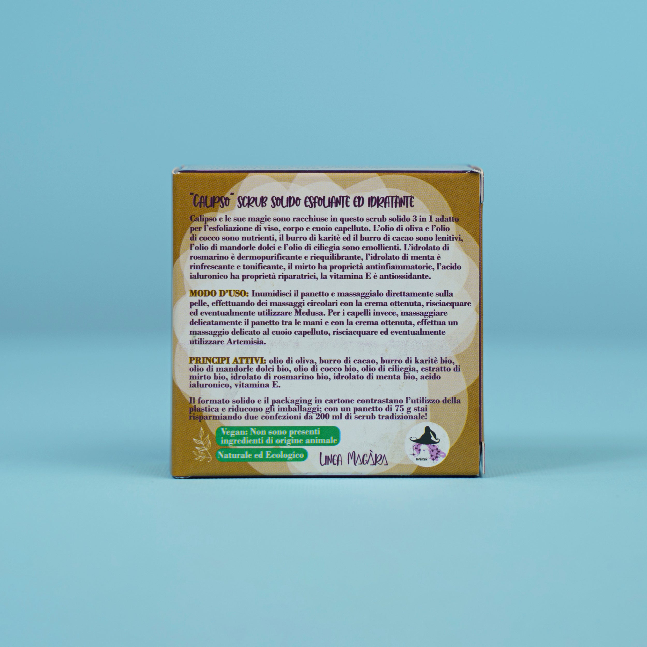 MAGARA - Calipso, scrub solido esfoliante ed idratante