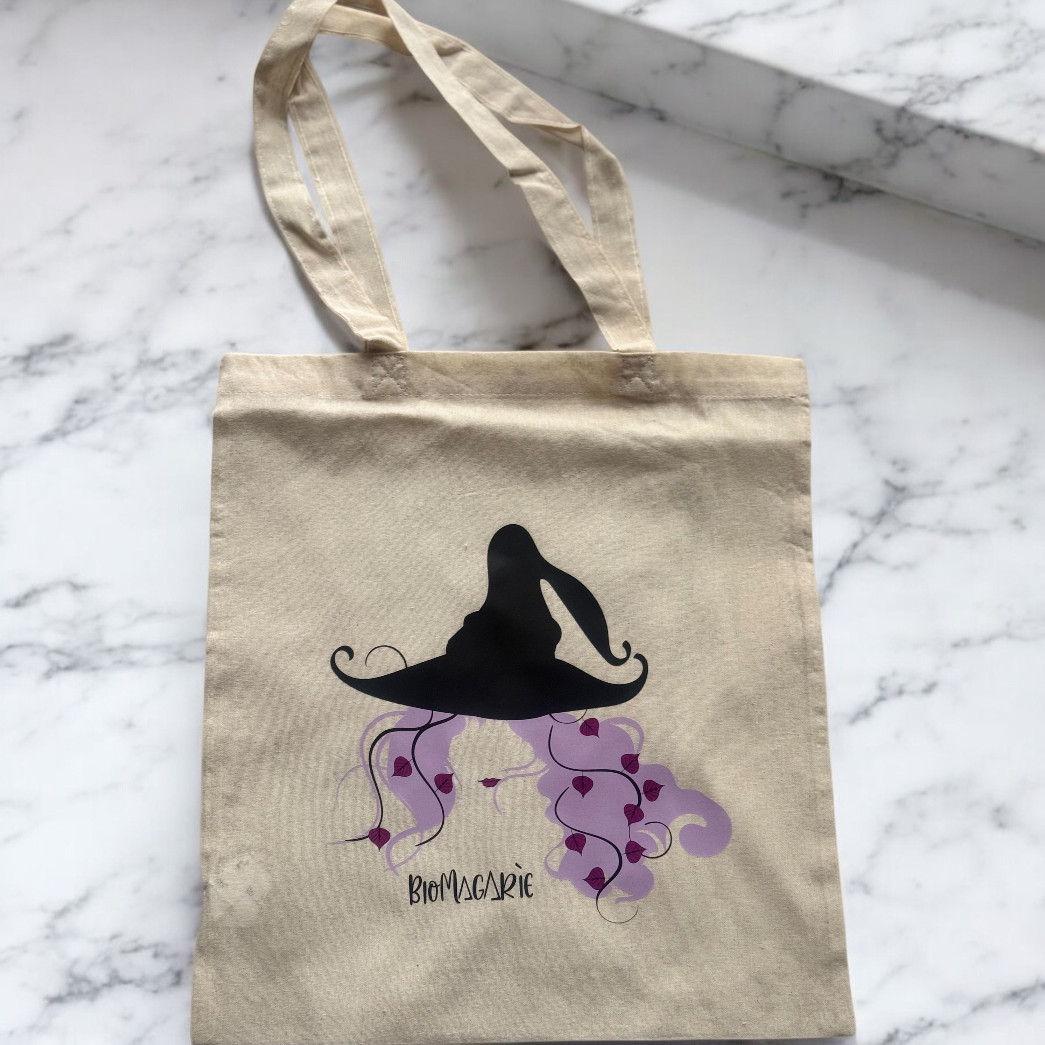 Shopper bag in cotone riciclato