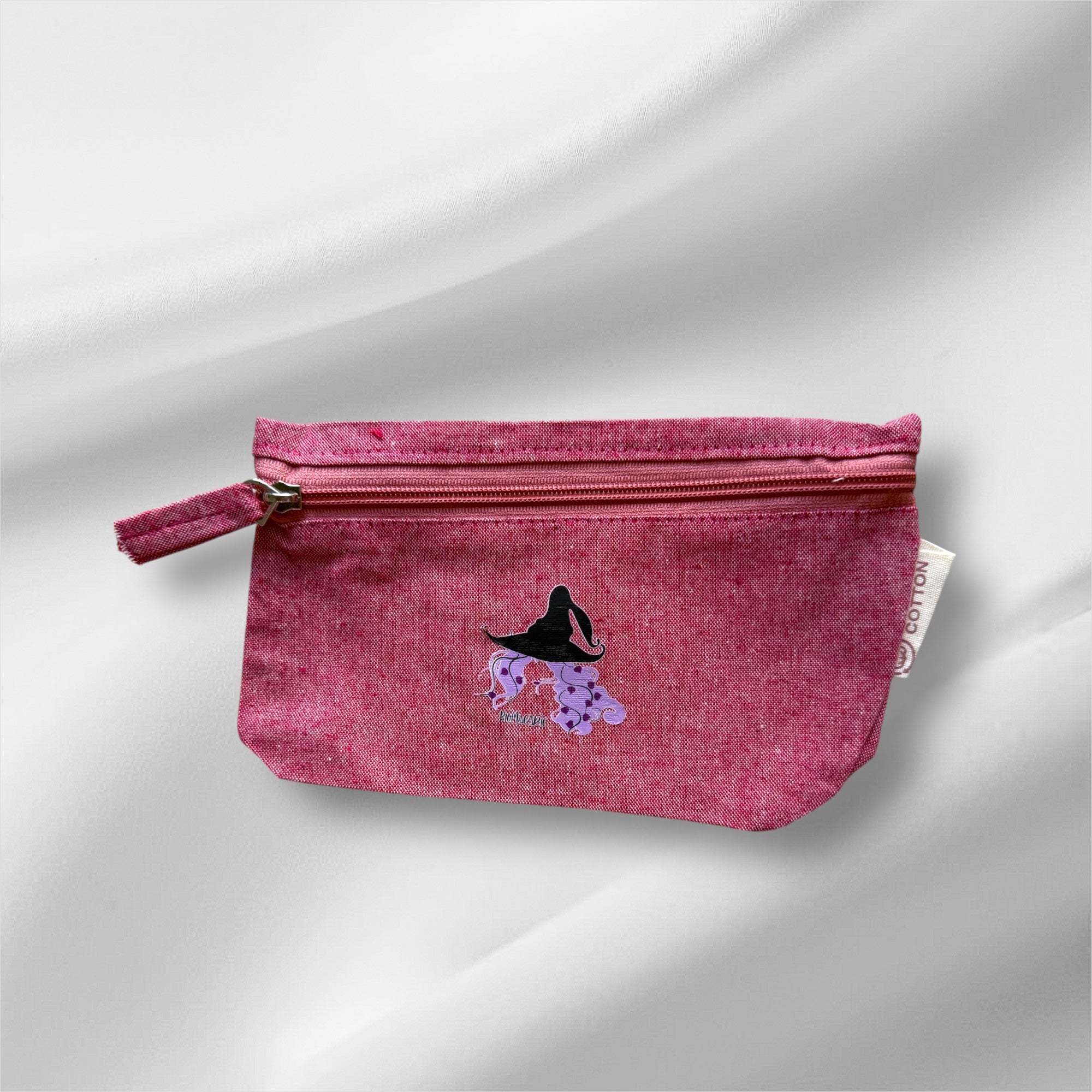Beauty case in cotone riciclato