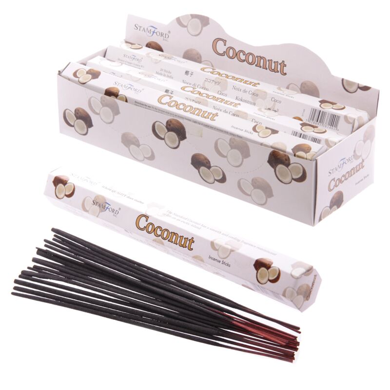 Bastoncini di incenso cocco