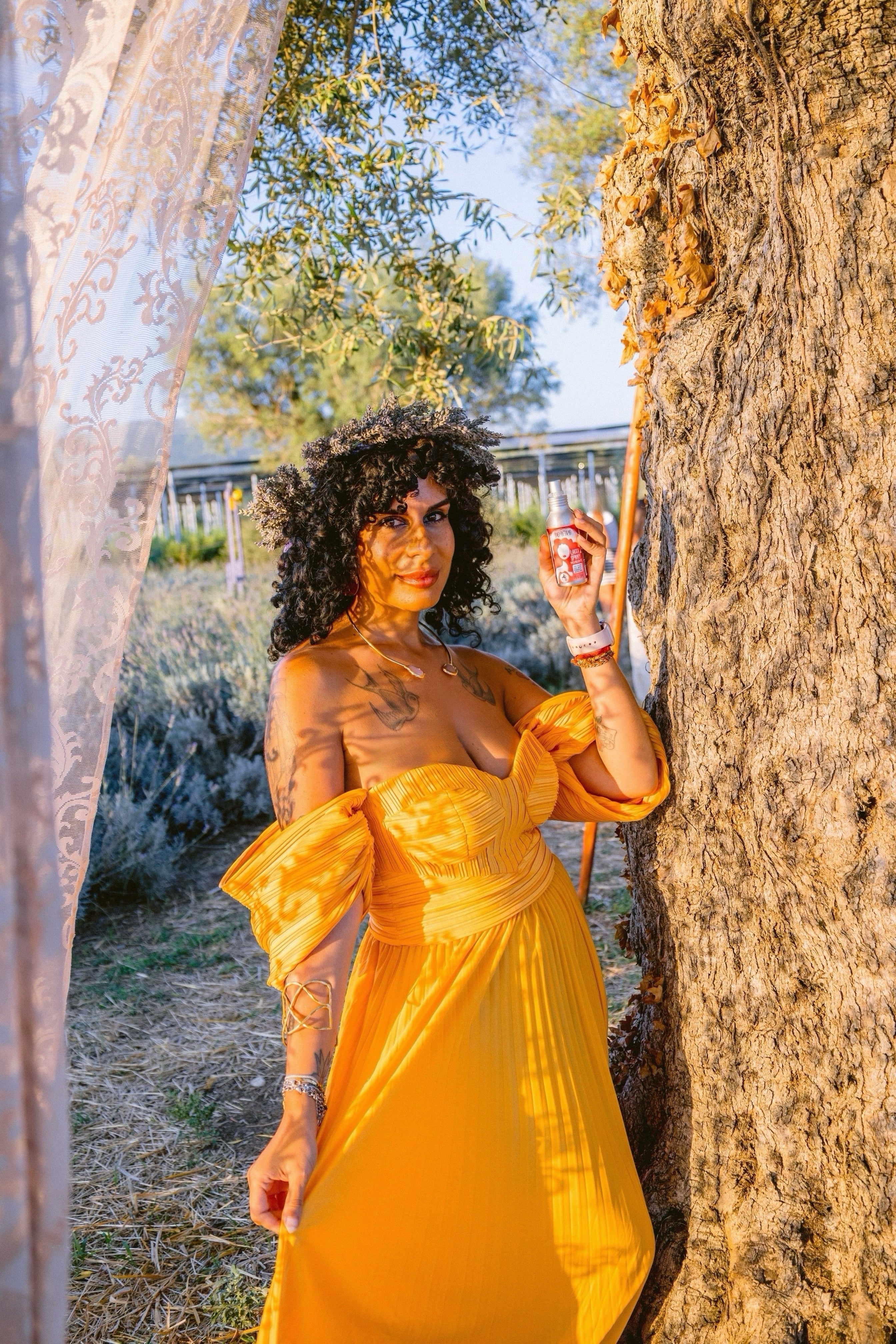 Demetra: luce sui capelli